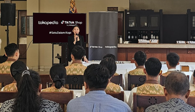 Tokopedia dan TikTok Shop by Tokopedia serta Indonesia Coffee Academy Gelar Pelatihan Kopi di Bali