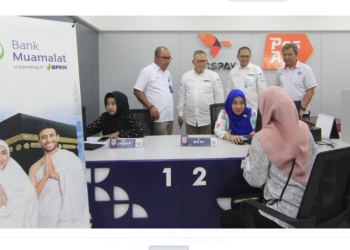 PosIND dan Bank Muamalat Luncurkan Layanan Tabungan Haji  di Kantor Pos
