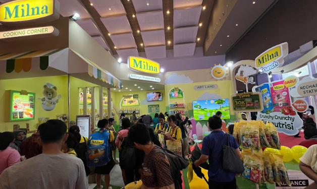 Pekan Raya Jakarta (PRJ) 2025 Kini Makin Ramah Keluarga Bersama Milna
