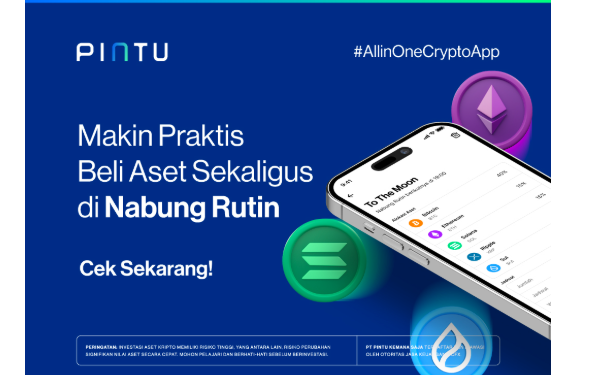 PINTU Luncurkan Fitur Auto DCA Multiple Asset: Nabung Rutin Hingga 50 Aset Crypto Sekaligus