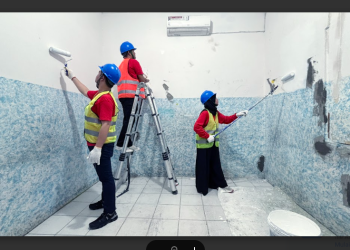 Semen Merah Putih dan Karyawan Perbaiki Fasilitas SLB, Peduli Pendidikan Inklusif