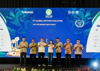 Perayaan HUT ke-10 Global Infotech dengan Prestasi Top CSR dan Kegiatan Sosial #GISPeduli