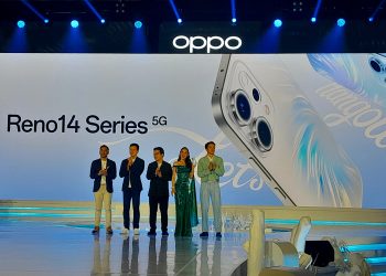 Peluncuran OPPO Reno14 Series dengan Teknologi AI Flash Photography dan Desain Iridescent Mermaid