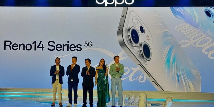 Peluncuran OPPO Reno14 Series dengan Teknologi AI Flash Photography dan Desain Iridescent Mermaid
