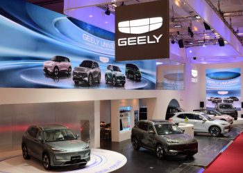 Booth Geely Universe di GIIAS 2025 Terinspirasi dari Shanghai Motor Show