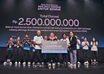 OPPO dan IOA Sukses Kumpulkan Rp2,5 Miliar untuk Atlet Lintas Cabang