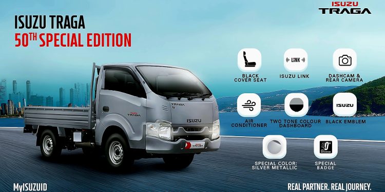 Isuzu TRAGA 50th Special Edition Siap Meluncur Di GIIAS 2025