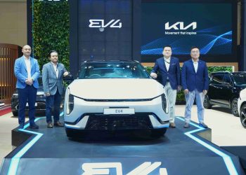 Kia Tampilkan EV4 Secara Perdana di GIIAS 2025