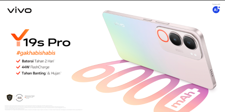 vivo Y19s Pro Resmi Diluncurkan di Jakarta Fair Kemayoran 2025