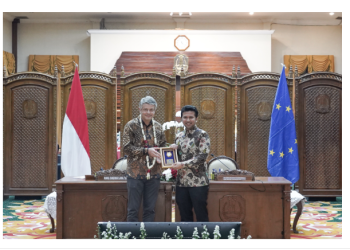 Delegasi Uni Eropa dan Pemprov Jawa Timur Pertegas Komitmen Implementasi Produksi Beras Berkelanjutan