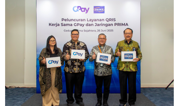 GPay dan Jaringan PRIMA Luncurkan Layanan QRIS Terintegrasi, Perluas Akses Pembayaran Digital