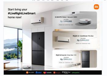 Smart Living, Smart Deals: Gaya Hidup Impian Bersama Xiaomi di 7.7 Sale!