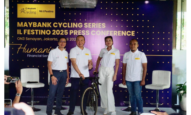 Maybank Indonesia Hadirkan Tantangan Baru Di Maybank Cycling Series Il Festino 2025