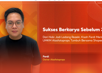 Sukses Berkarya Sebelum 30: Shopee Dukung Ferdi Merintis Alasfotoprops