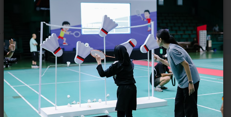 Aice Hadir di Festival SenengMinton 2025, Dukung Calon Juara Bulu Tangkis Indonesia
