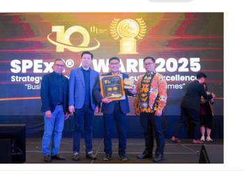 Bank Raya Raih SPEx2 Awards 2025, Konsisten Hadirkan Inovasi Produk Digital yang Lengkap