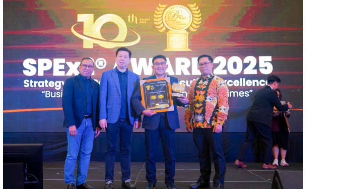 Bank Raya Raih SPEx2 Awards 2025, Konsisten Hadirkan Inovasi Produk Digital yang Lengkap