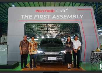 Polytron Akselerasi Produksi Mobil Listrik Polytron G3+ dan G3