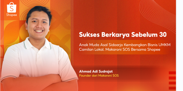 Shopee Dukung Bisnis UMKM Camilan Lokal Makaroni SOS Meraih Sukses Penjualan