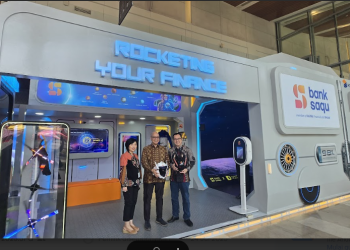 Bank Saqu Ajak Pengunjung “Terbang” Gapai Impian Finansial