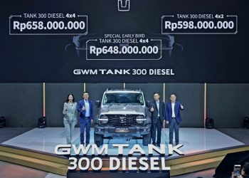 GWM Indonesia Resmi Meluncurkan GWM Tank 300 Diesel di Ajang GIIAS 2025