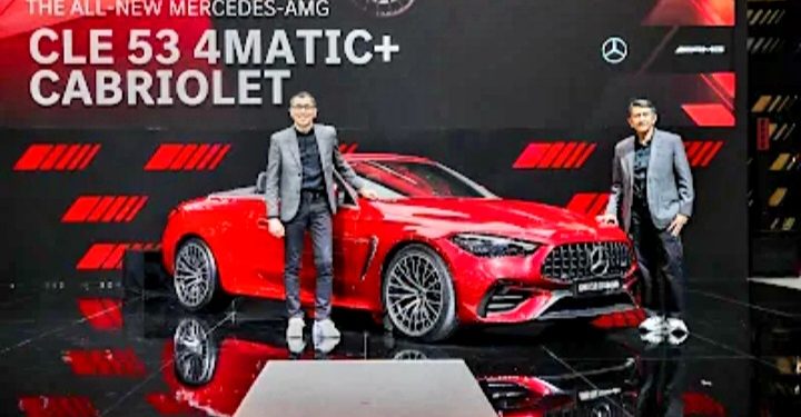 Mercedes-Benz Tampilkan Mercedes-AMG CLE 53 Cabriolet Perdana di Indonesia pada GIIAS 2025