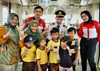 LRT Jabodebek Menjadi Ruang Tumbuh Anak Lewat Edutrain