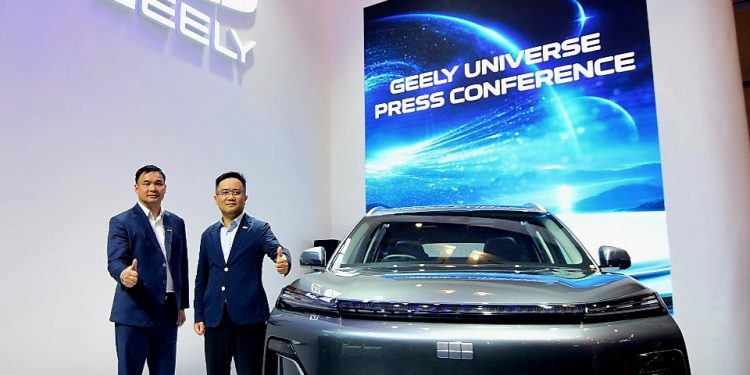 Geely Debut di GIIAS 2025 dengan Konsep “Geely Universe”, Tampilkan Model Global Inovatif