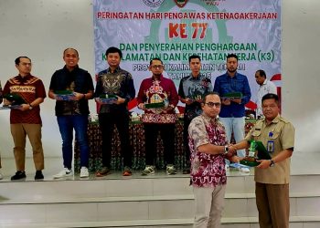 Energia Prima Nusantara Raih Penghargaan Zero Accident dari Disnakertrans Provinsi KalTeng