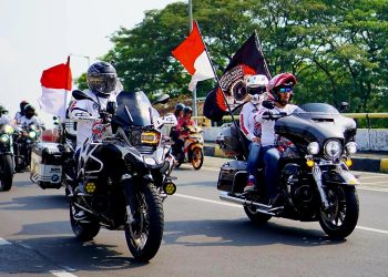 Rayakan HUT RI ke-80 MBI DKI Jakarta Gelar Kirab Merah Putih