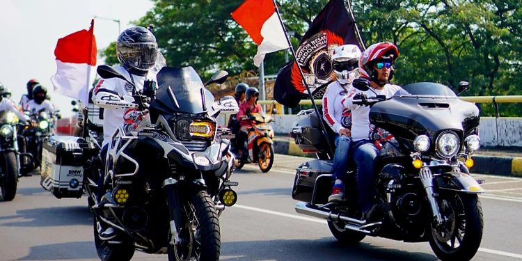 Rayakan HUT RI ke-80 MBI DKI Jakarta Gelar Kirab Merah Putih