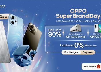 Diskon Gede, Hadiah Langsung, Cuma 3 Hari!  OPPO Super Brand Day Hadir Lagi Mulai 13 Agustus
