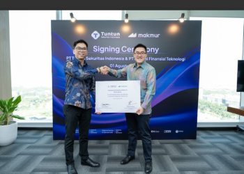 Tuntun Sekuritas dan Makmur Resmikan Kemitraan Strategis Gerai APERD