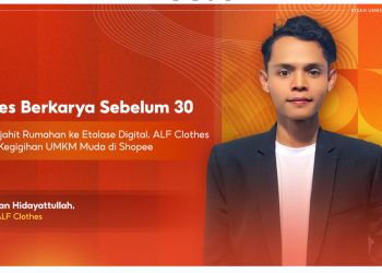 Shopee Dukung Kegigihan UMKM Anak Muda ALF Clothes