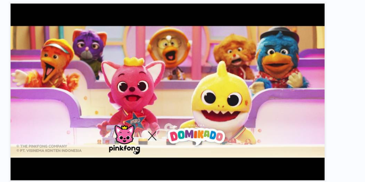 Kolaborasi Bersama Kreator Baby Shark, Visinema Studios Hadirkan Cernak Seru Bermakna