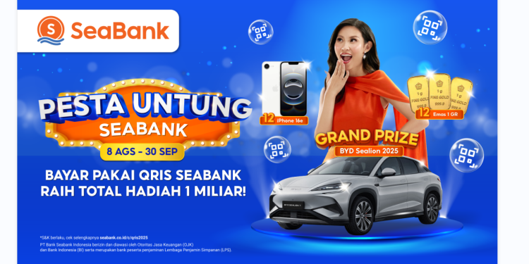 SeaBank Hadirkan Pesta Untung 2025 Berhadiah BYD Sealion