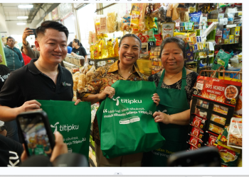 Titipku Gandeng Rahayu Saraswati, Dorong Pedagang Pasar Masuk Era Digital