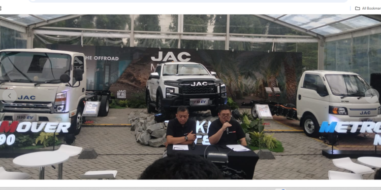 JAC Motors Hadir Mendorong Adopsi Kendaraan  Listrik untuk Industri di Indonesia