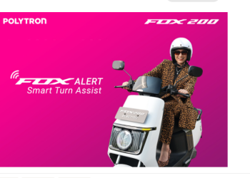 Polytron Luncurkan Fox 200: Motor Listrik Desain Khusus yang Jadi Sahabat Perempuan di Jalan