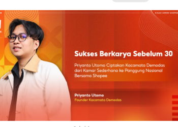 Shopee: Sukses Berkarya Sebelum 30 – Priyanto Utomo Ciptakan Kacamata Demodas dari Kamar Sederhana