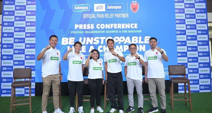 Salonpas dan PSM Makassar Gaungkan Semangat “Be Unstoppable Like a Champion”