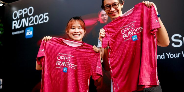Sunday Runday Bersama OPPO Jadi Ajang Debut Jersey OPPO Run 2025 dan OPPO Watch X2