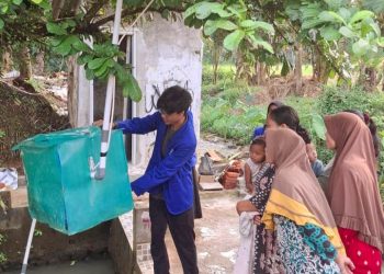 Kembangkan Sistem SABAR: Mahasiswa UPER Bantu Sediakan Air Bersih bagi 150 Rumah Tangga