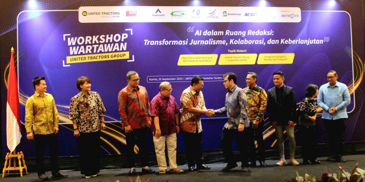 UT Group Gelar Workshop Wartawan Mengusung Tema AI dalam Ruang Redaksi