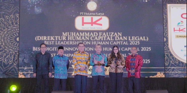Raih Empat Penghargaan Best HC 2025, Hutama Karya Buktikan Keunggulan Strategi Human Capital