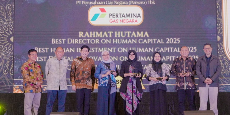 PT Perusahaan Gas Negara Tbk Raih 4 Penghargaan Bergengsi BEST HC 2025