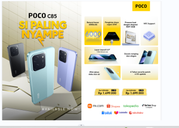 POCO C85 Meluncur Di Indonesia