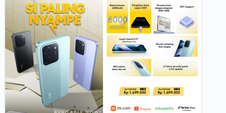 POCO C85 Meluncur Di Indonesia