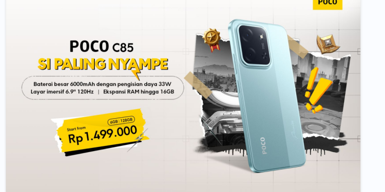 POCO C85 Bikin Nongkrong Makin Seru dan Jadi #SiPalingNyampe Buat Semua Aktivitas