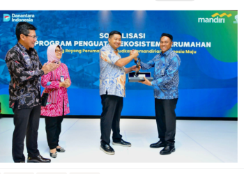 Kementerian Perumahan Gandeng Bank Mandiri Sosialisasikan KPP Percepat Program 3 Juta Rumah